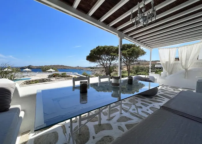 Nyaraló Ocean Vibes By Angels Group Mykonos Agios Ioannis Diakoftis